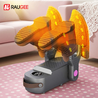 Electric Shoe Dryer With Ultraviolet Sterilization Foldable Boot Warmer Double Arm Shoe Dryer Heater Sock Gloves Dryer Machine