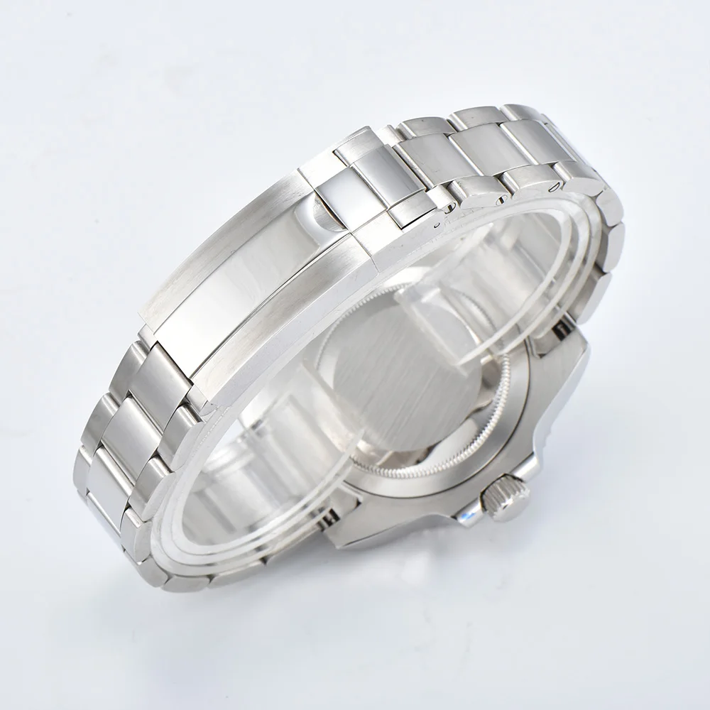 Модные новые мужские часы с механизмом NH35, 41 мм, супер светящийся циферблат, сапфировое стекло, светящийся календарь из нержавеющей стали