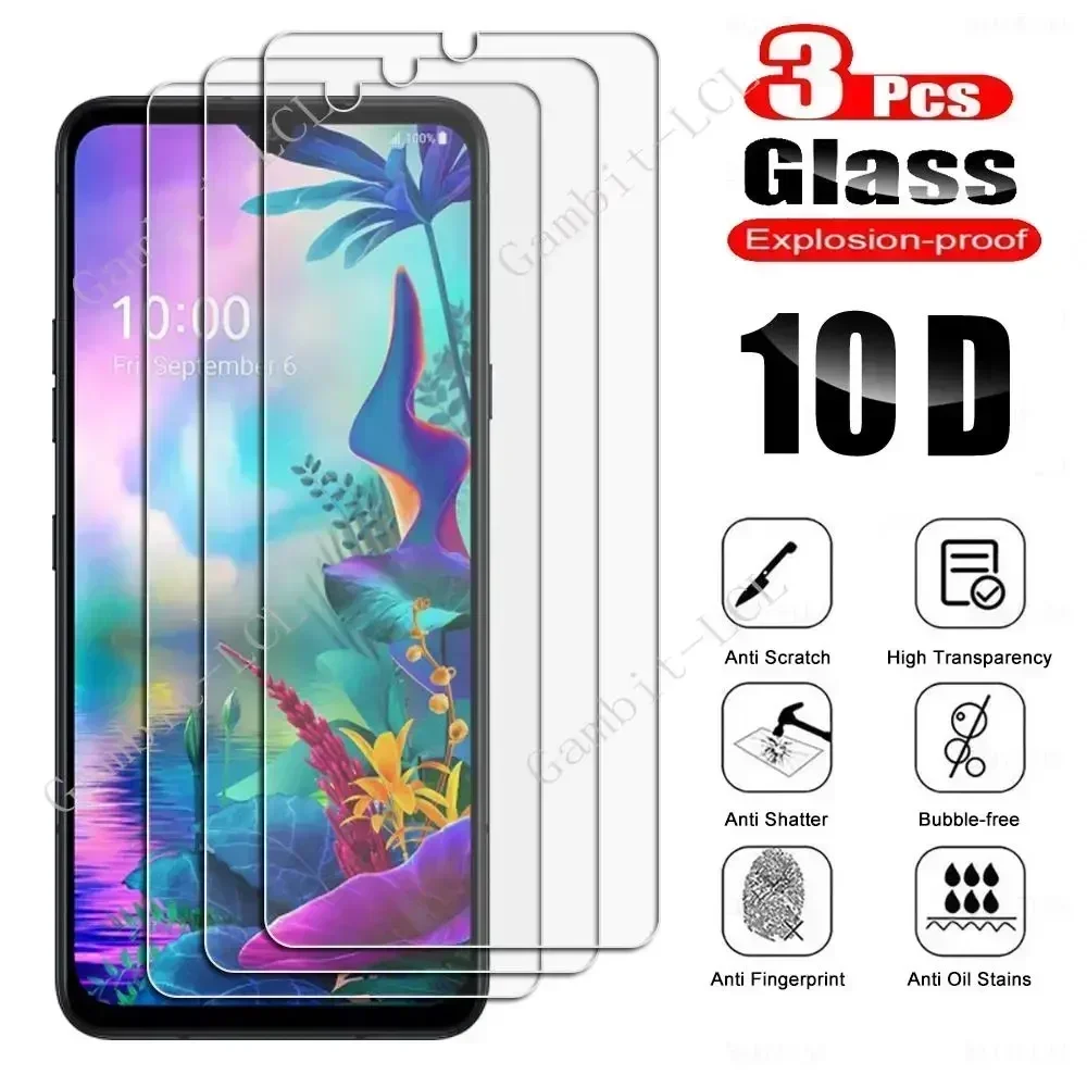 3PCS For LG Stylo 6 V60 ThinQ 5G G8 G8X G8s K12 Max K40 K40s K50 K50s Q60 Q70 Q9 One  Tempered Glass Protector Screen Cover Film