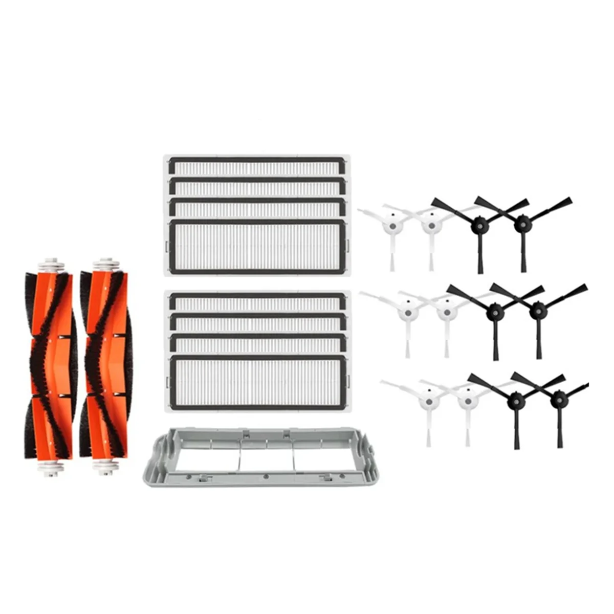 23 шт. сверхпрочные аксессуары для Roborock S5 S50 S6 Pure E4/для Xiaomi Mijia 1s, аксессуары для пылесосаM14K