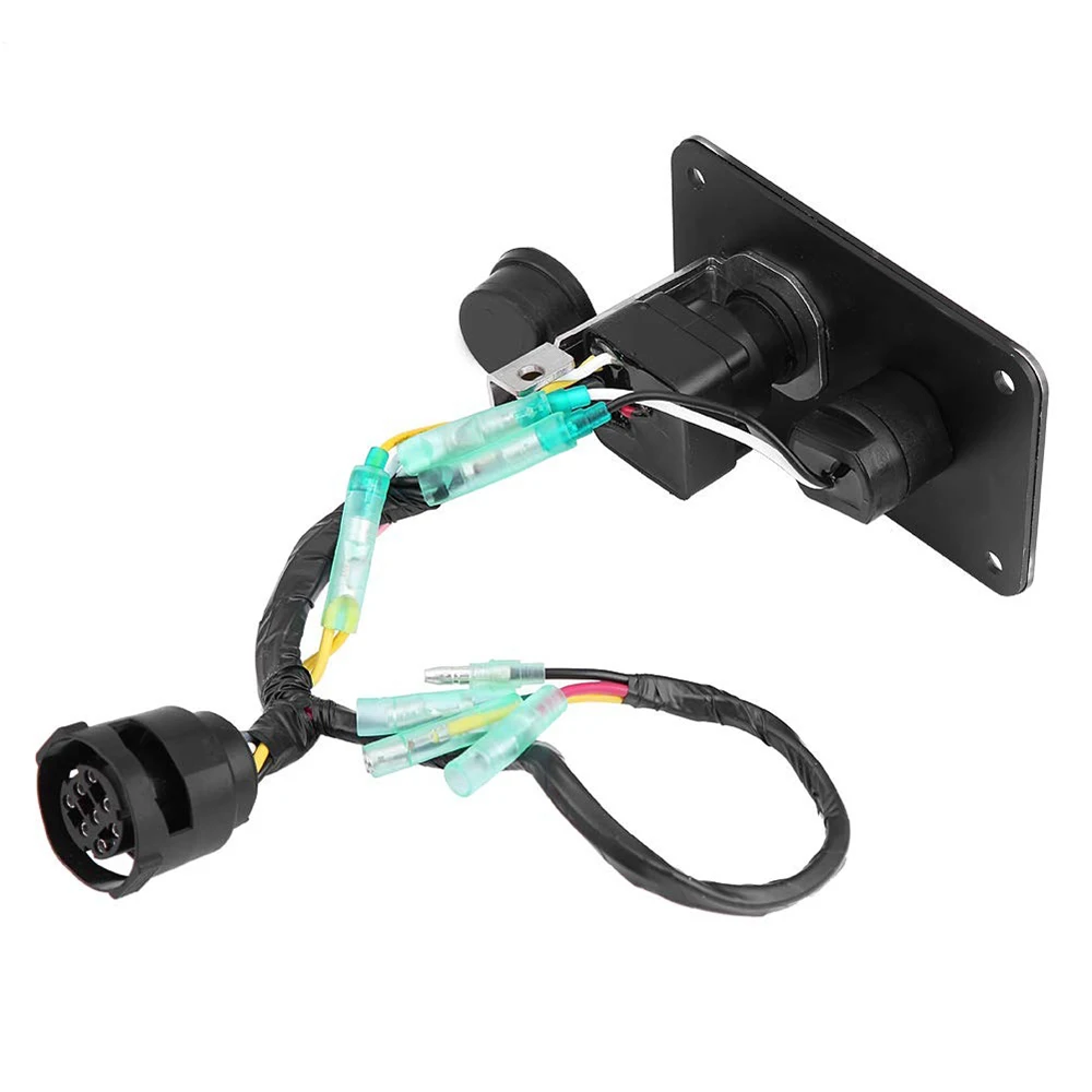 Single Engine Key Switch Panel 704-82570-08 For Yamaha 704 Control Box Mounting Screws Assembly 704-82570