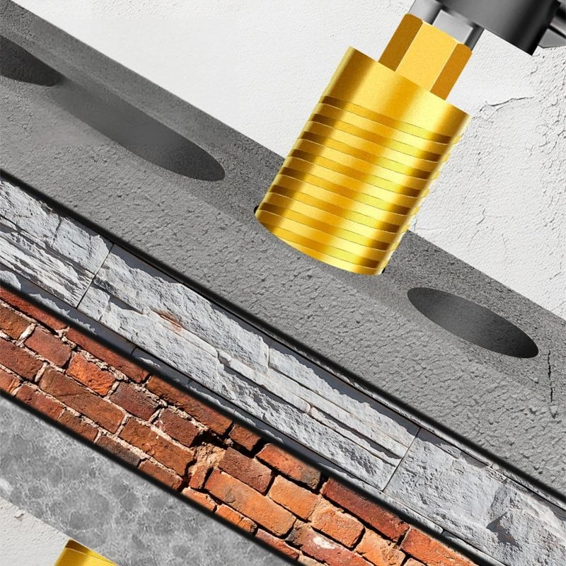 ดอกสว่านเพชรขนาด 370 มม. สำหรับงานมืออาชีพ อุปกรณ์เสริมดอกสว่านแบบเปียกและแห้ง ใช้ได้ทั้งงานไม้และเจาะผนัง