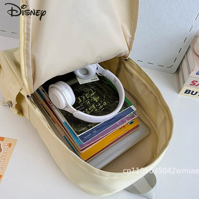 Mickey New 3D Doll Backpack Fashionable High Quality Student Backpack Cartoon Lightweight Large Capacity Girl Travel Backpack