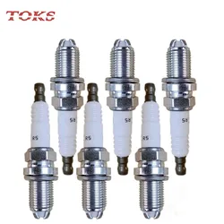 4-6pcs 12120037607 BKR6EQUP Double Laser Platium Car Spark Plug For BMW E46 E39 E60 E61 E63 E64 M54 M62 320 528 12 12 0 037 607