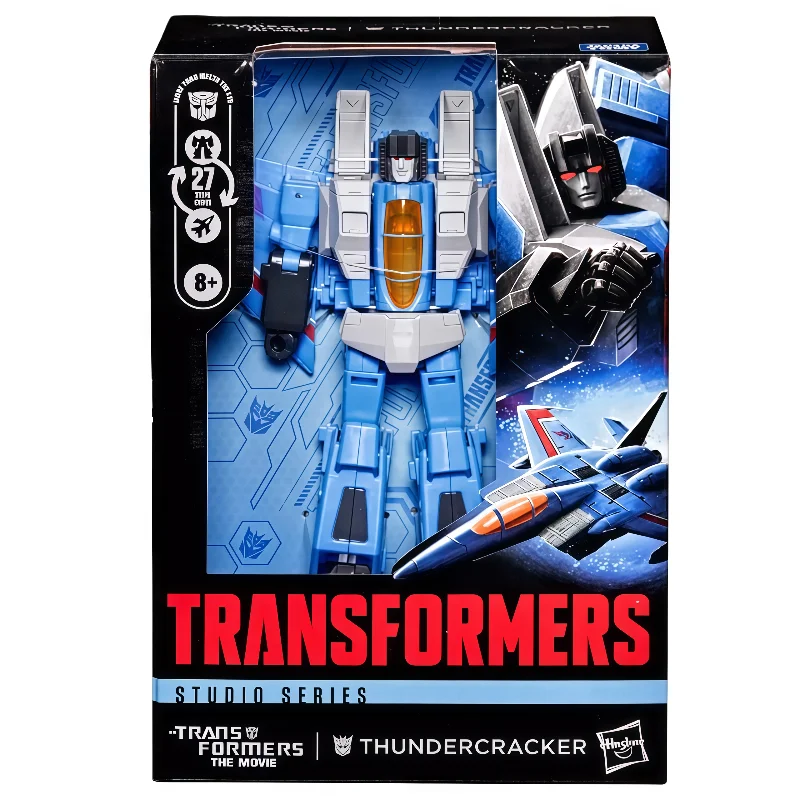 In Stock Hasbro Transformers Classic Toys Studio Series Thundercracker Transformer Robot Action Figure Model Collect Hobbies Toy