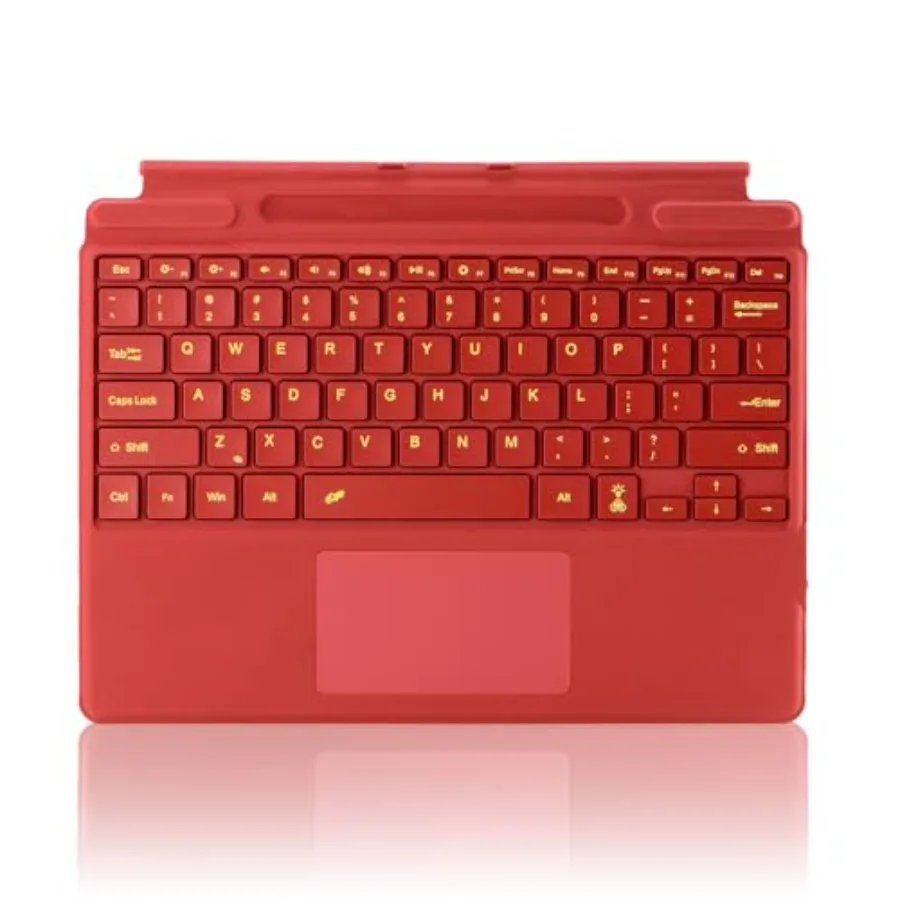 

Чехол-клавиатура для Microsoft Surface Pro 11/10/9/8/X 13 дюймов, ультратонкая Bluetooth-клавиатура с мультитачпадом и перезаряжаемой мышью, 7-функциональная.