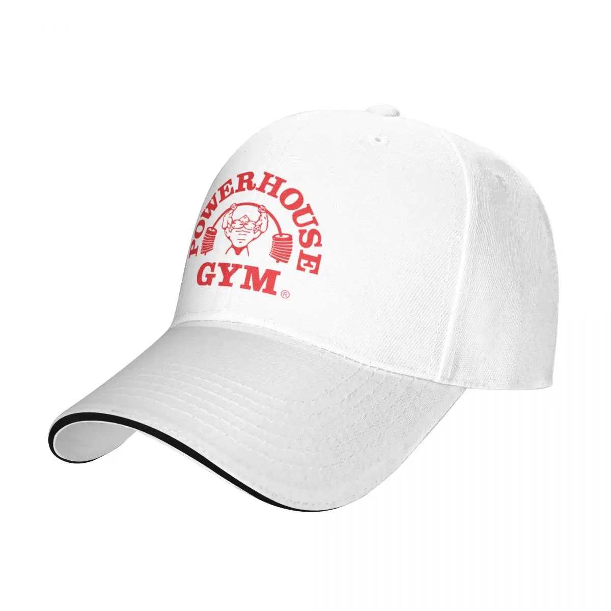 Powerhouse Gym Baseball Caps Adult Fashion Trucker Hat Hats Adjustable Polyester Sun Hats Washable Cap