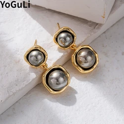 Fashion Jewelry Luxury Temperament Simulated Pearl Earrings For Women Wedding Gifts