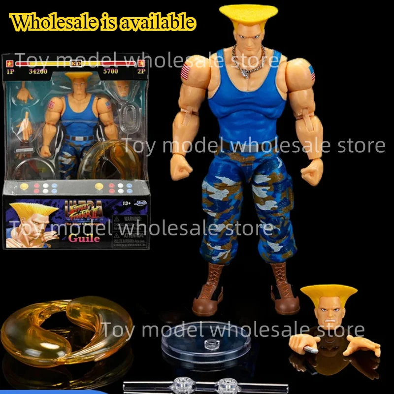 

Jada Toys Street Fighter 2, гетерохромная модель игрушки, аниме-фигурка, фигурка уличного истребителя, модель, подарок, оригинал