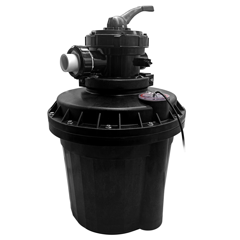 Swimming pool filter pump combo with UV light