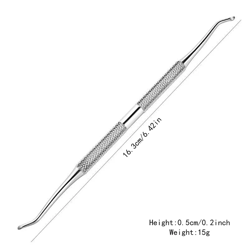 1 قطعة المهنية نام تو مسمار تصحيح أداة باديكير أداة القدم مسمار هوك بارونيشيا أداة إزالة الصواميل باديكير اكسسوارات #3