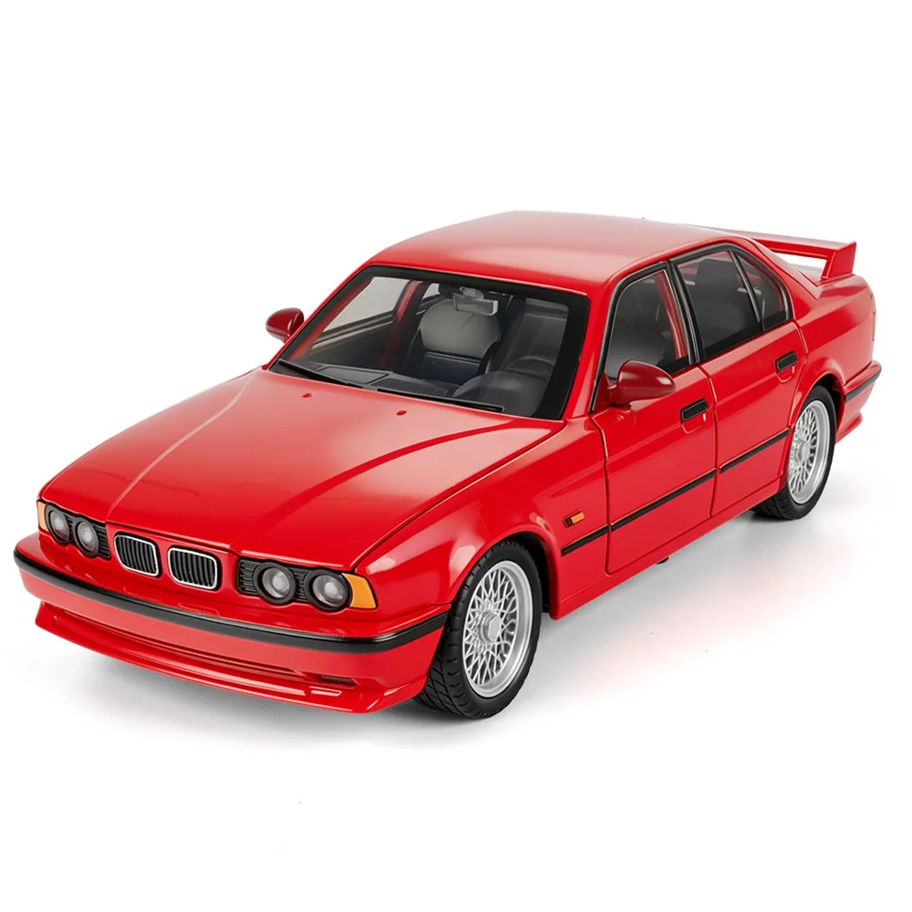 1:24 M5 Supercar Alloy Metal Diecast Model Car Home Decoration & Computer Desktop Ornaments Holiday Present Gift