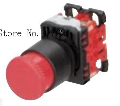 [ZOB] AR22V4R small mushroom head fuji Fuji Japan imported industrial emergency stop button switch AR22V7R key type --10pcs/lot