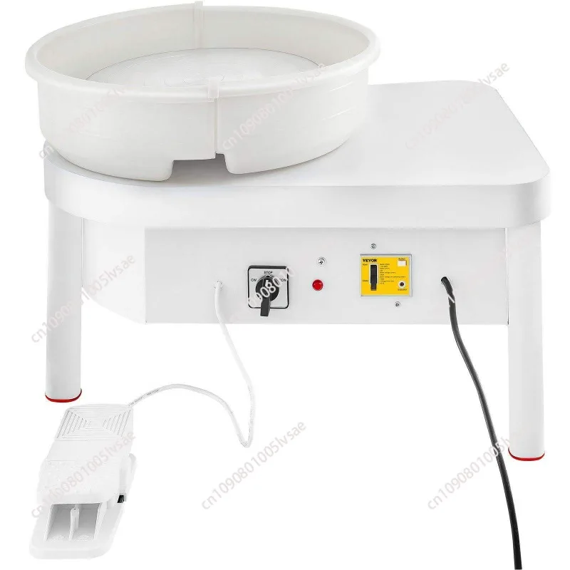 450W Pottery Forming Machine 36cm Pottery Wheel Ceramic Machine With Foot Pedal Pottery Wheel For DIY Clay Art Craft 220V/110V
