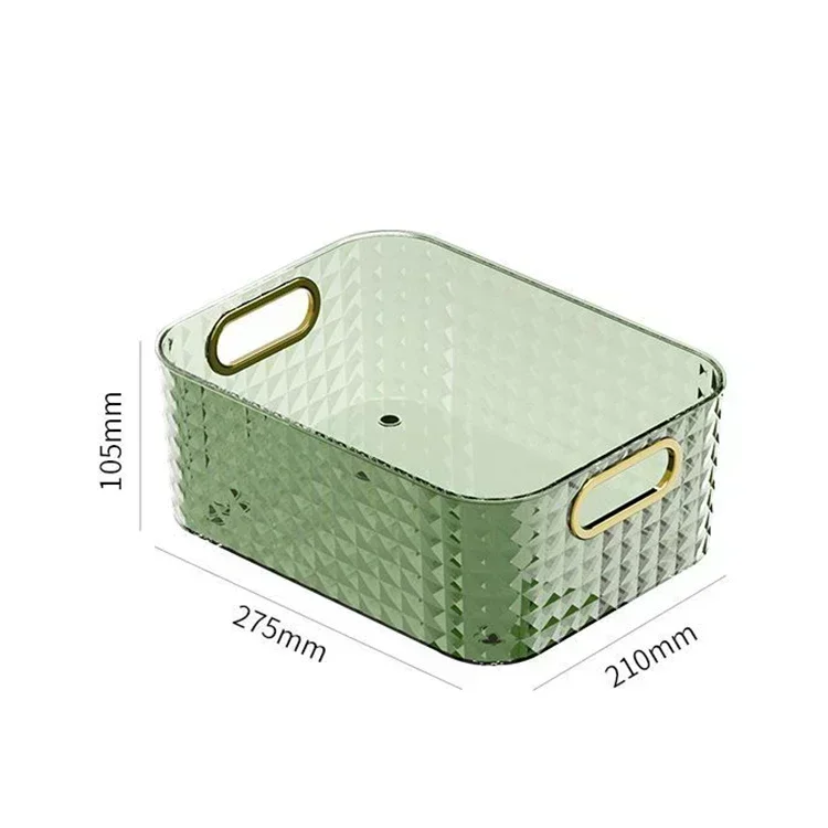 Futurism Box storage bathroom accessories Poatable With Handle Kitchen Desktop Makeup Organizers Basket Jewelry organizer Box