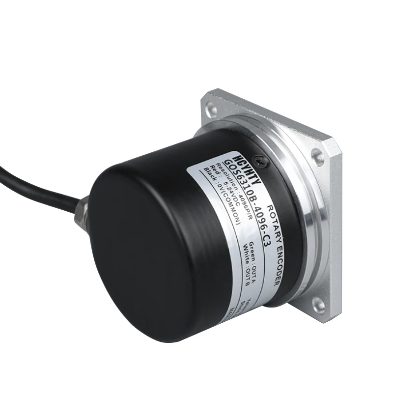 Codificador rotativo electromagnético óptico Incremental, codificador magnético 6310