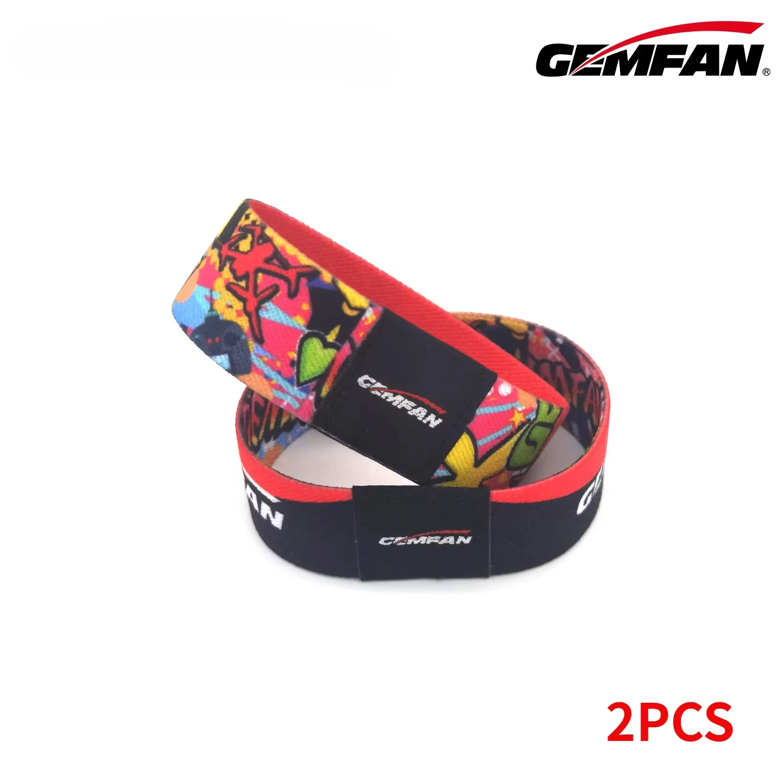 Gemfan Stack Saver 18x2cm / 18x2.5cm - FPV Stack Protector and Battery Tie Down Strap for FPV Drones