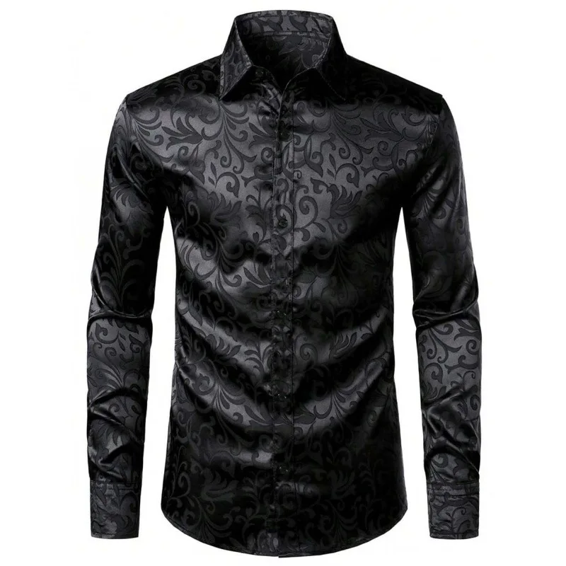 

3D Digital Print Long Sleeve Men's Shirt Resistant to Deformation Other Material 100% Spring 2026 Other Style Other Pattern