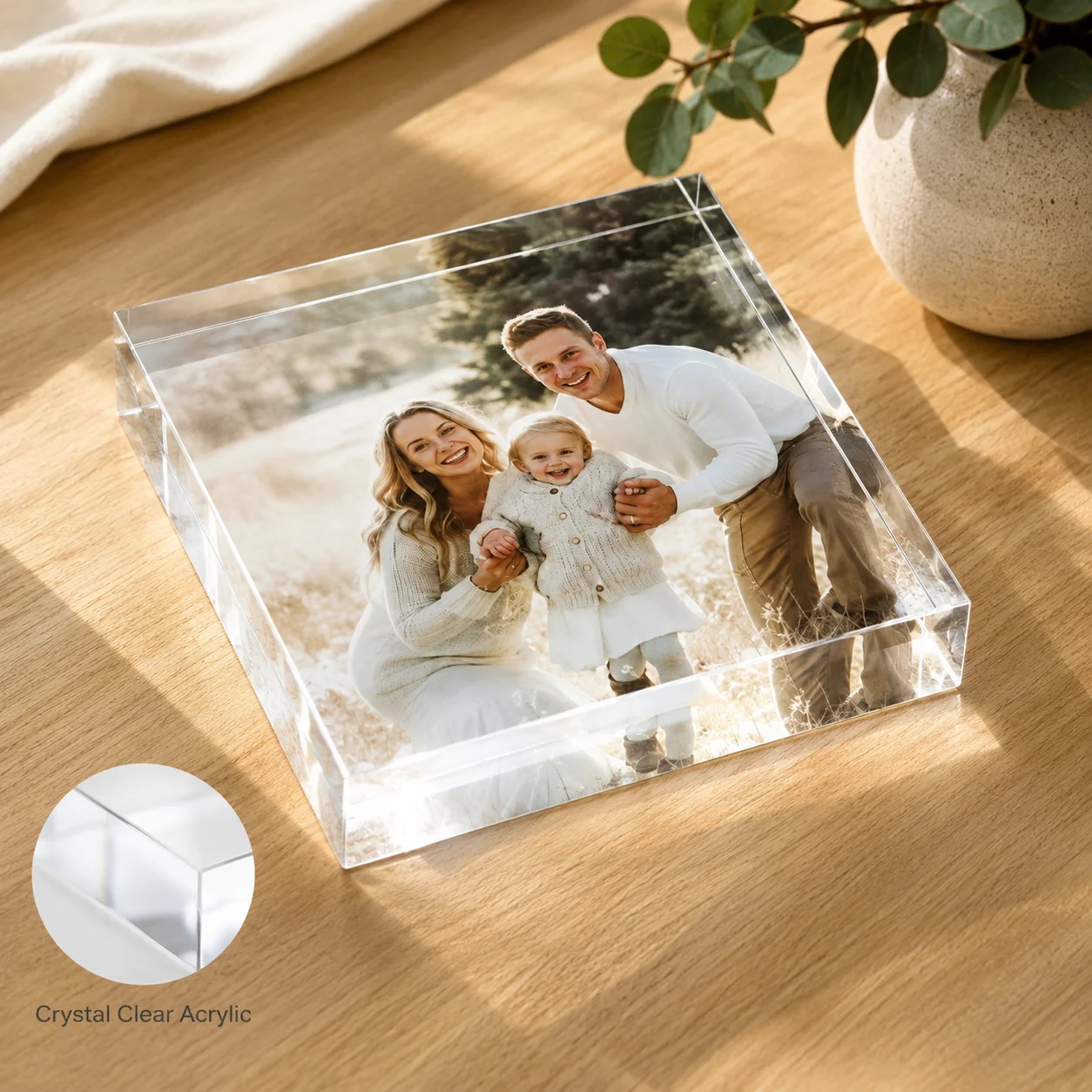 Photo Acrylic Block - 1PC Personalized Acrylic Photo Block Custom