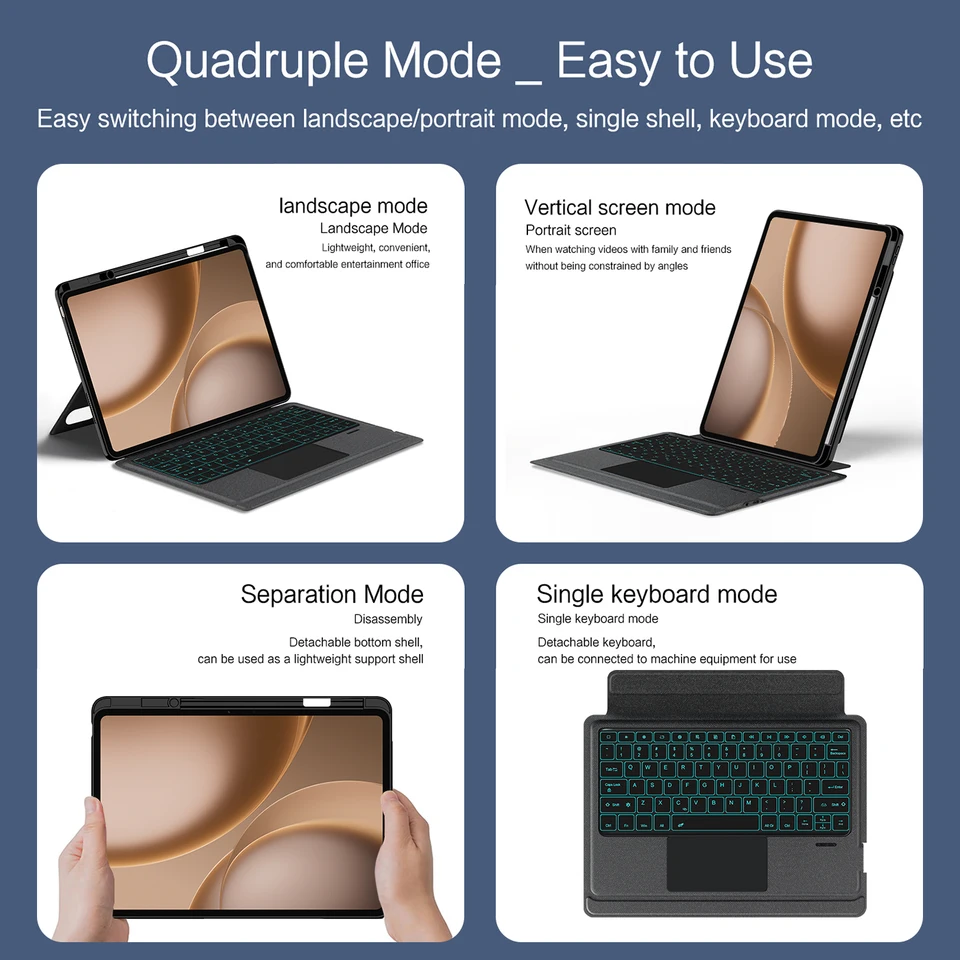 Touchpad Keyboard For OPPO Pad 5 Pro 4 Pro 13.2