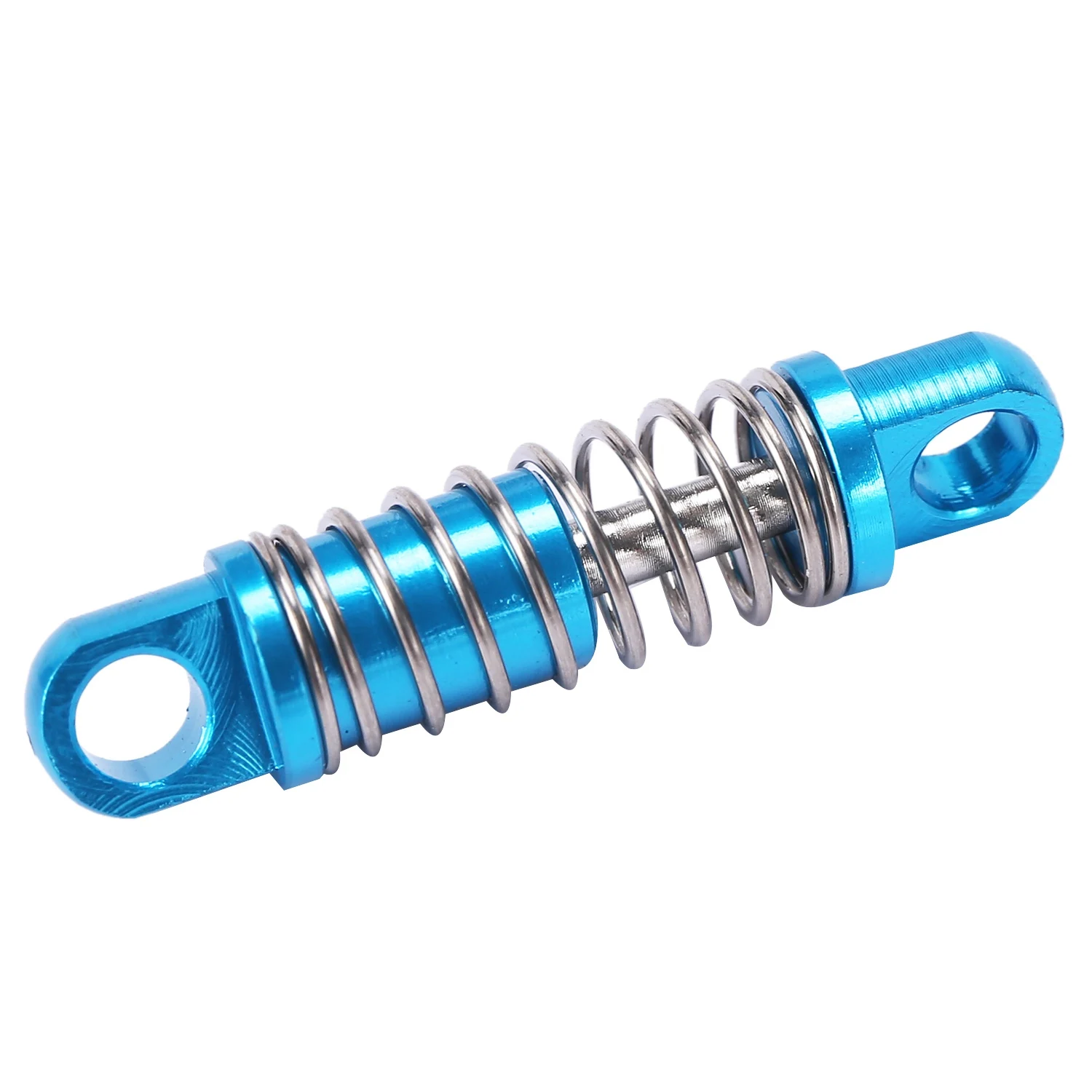 2Pcs 1/28 RC Aluminum Shock Absorbers for WLtoys RC Car K969 K989 K999 P929 4WD Short Course Drift Car Upgrade Parts-Blue