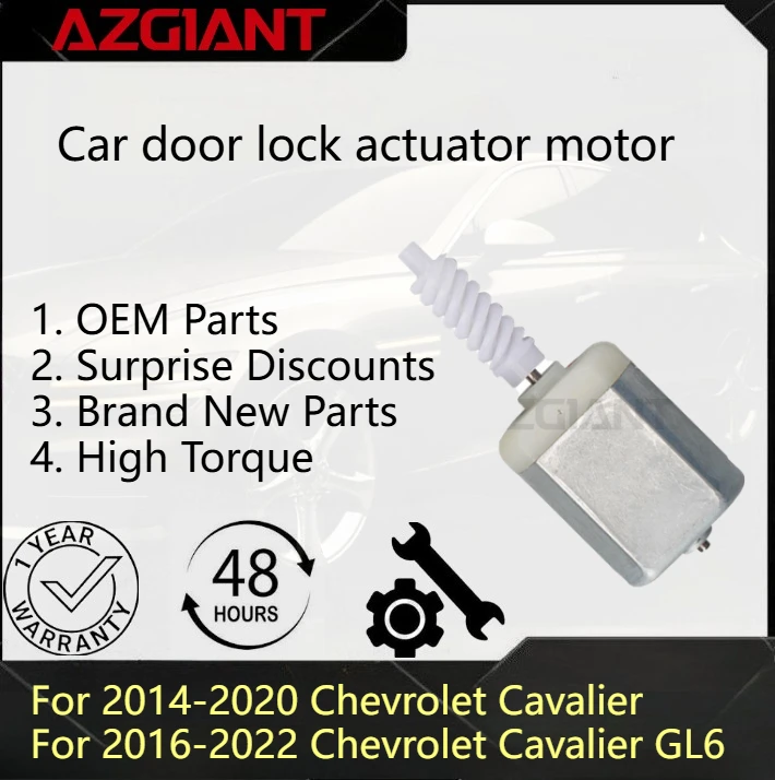 

Azgiant Car door lock actuator motor For Chevrolet Cavalier 2014-2020/GL6 2016-2022 Brand new high-quality replacement parts