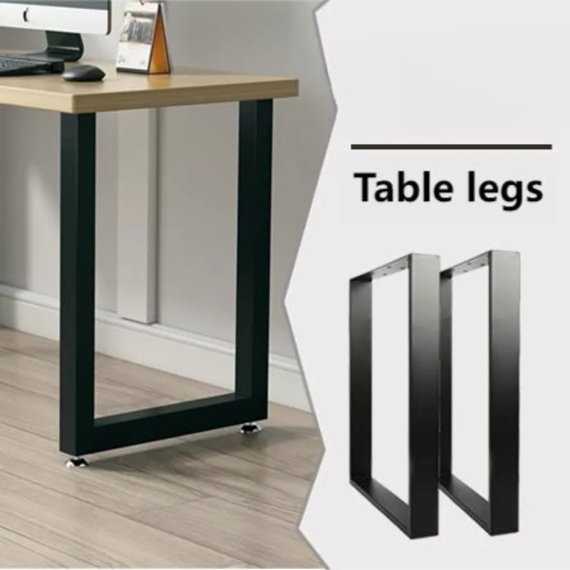 

Metal Table Legs 28X20 Wide Heavy Duty Table Legs with Adjustable Protective Feet Catering Industry Modern Iron Bench Legs