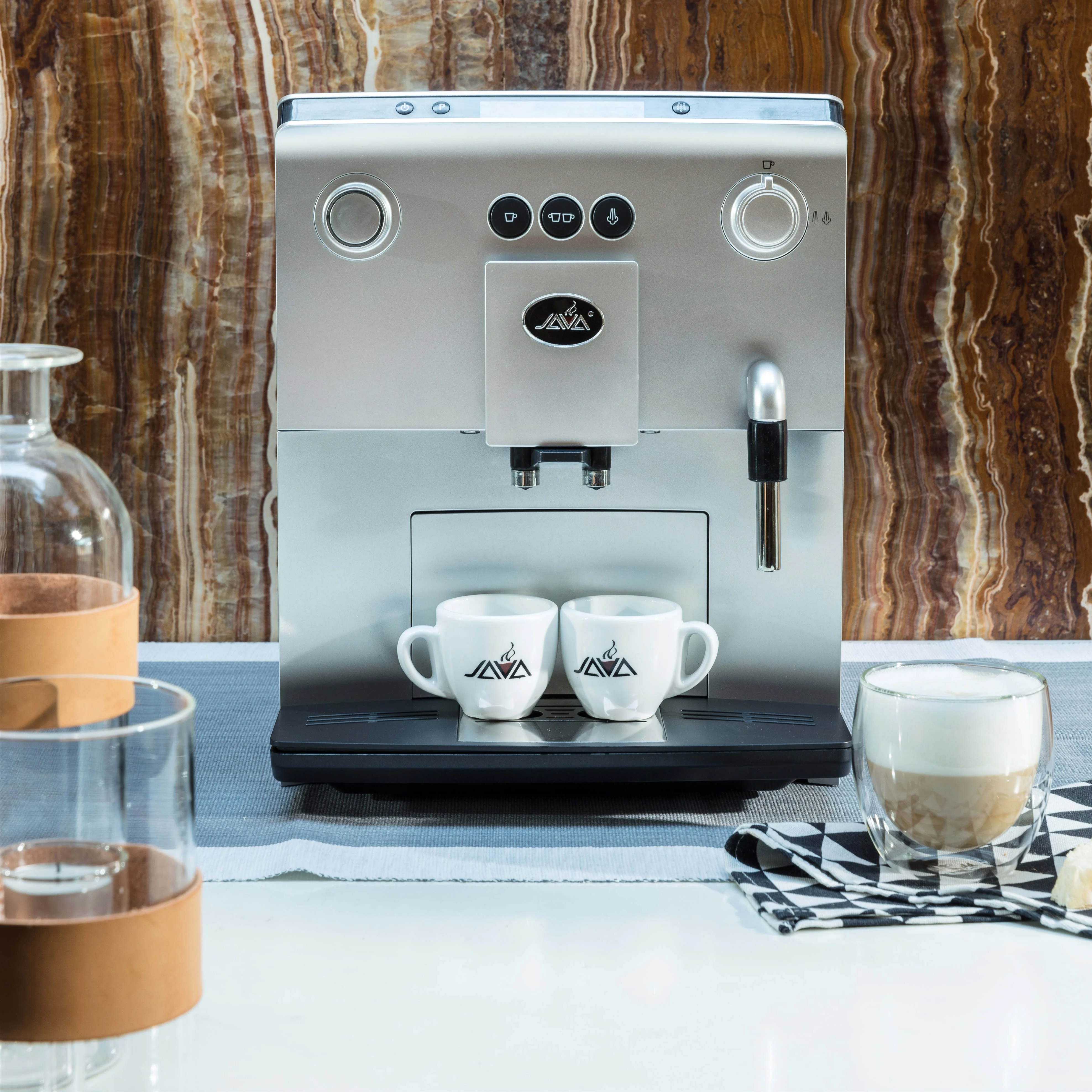 

Italian Fully Automatic Coffee Machine Maker Espresso Cappuccino Commercial Fully Auto Luxury Coffee Bean Roasting Machine