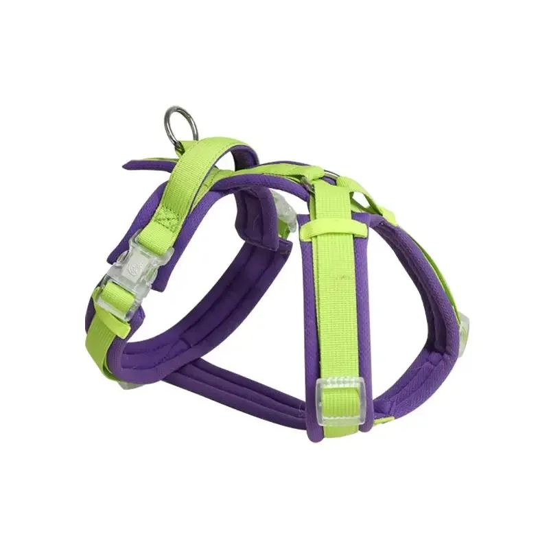 Durable custom dog wiring harness large tactical training service with breathable and heavy duty features, no pull options