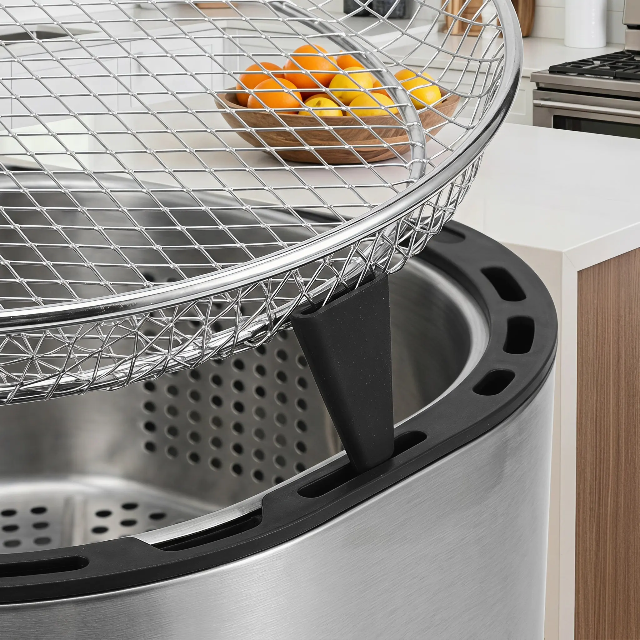 8Pcs Silicone Corner Bumper Pads Dishwasher Safe Non-Slip Air Fryer Rack Feet Protective Covers Stable Dehydrator Pads