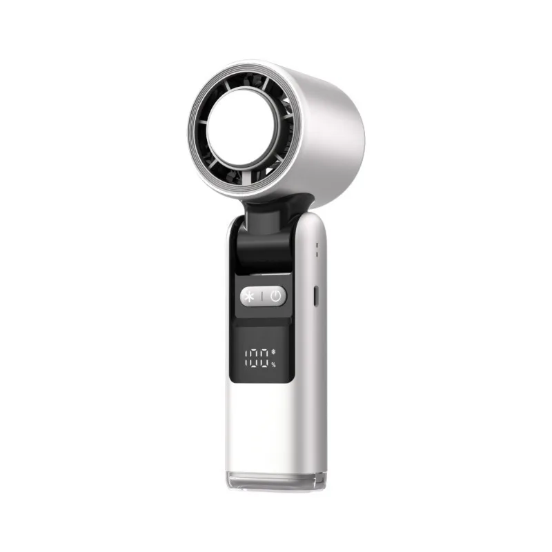 4000MA متعدد السرعات مروحة يدوية USB صغيرة محمولة التبريد شحن توربو سطح المكتب اللاسلكية الكهربائية مروحة صغيرة مبرد الهواء