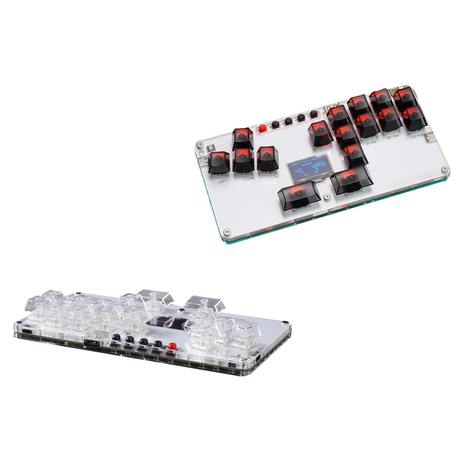 

Hitbox Control Keypad W/ RGB LED Arcade Hitbox Controller for PC Gamers