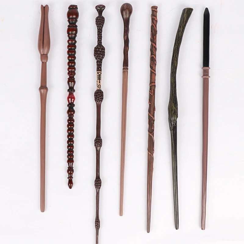 26 styles 35-42cm Harried Magic Wands Full Range of Magic Stage Props Magic Wand Voldmort Bellatrix Christmas Cosplay Gifts Toys