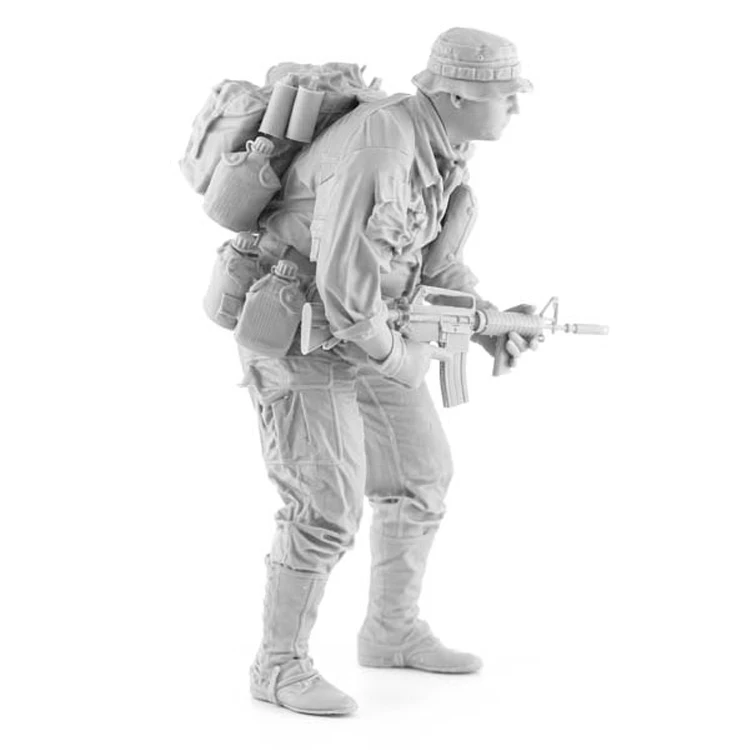 1 / 16 Resin  1970 US Infantry White Model Manual