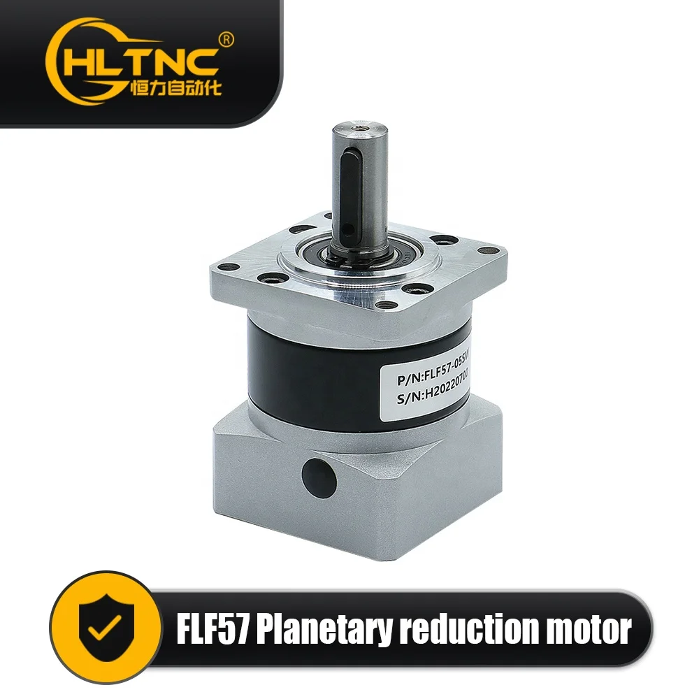 ≤45arcmin 1:25  Ratio 20:1 Planetary Gearbox 50:1 Planetary Gear Motor FLF57 Nema 23 Reducer