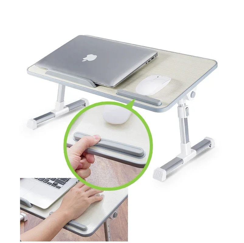Soporte plegable multifuncional para ordenador portátil, mesa de estudio, escritorio de madera plegable para ordenador, cama, sofá, mesa para servir té