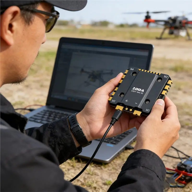 A99E-FPV Drones ESC Speed Controll UAV Parts For 13 Inch FPV Drones Multirotor Quadcopter Racing