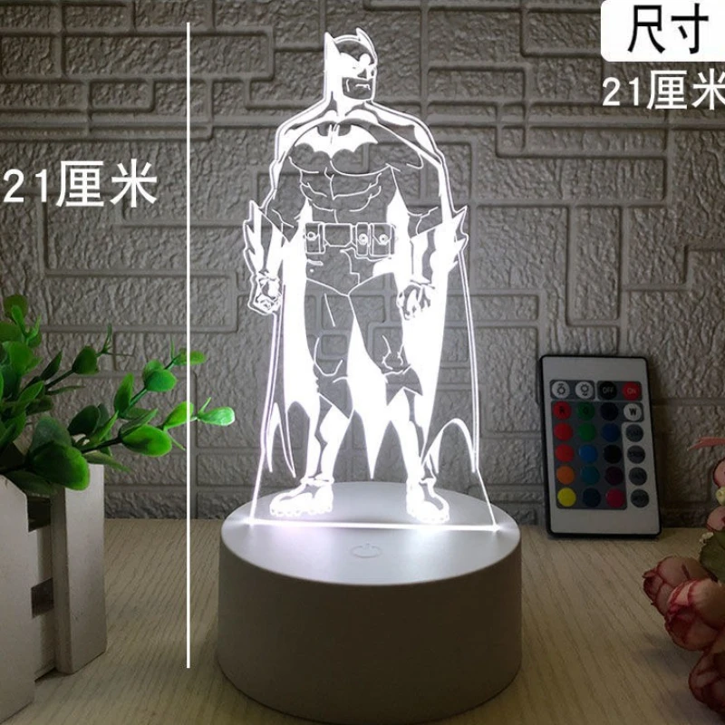 BeastKingdom Batman Superman dibujos animados lindos periféricos luces de noche dormitorio de los niños luces de ambiente creativas regalos de vacaciones