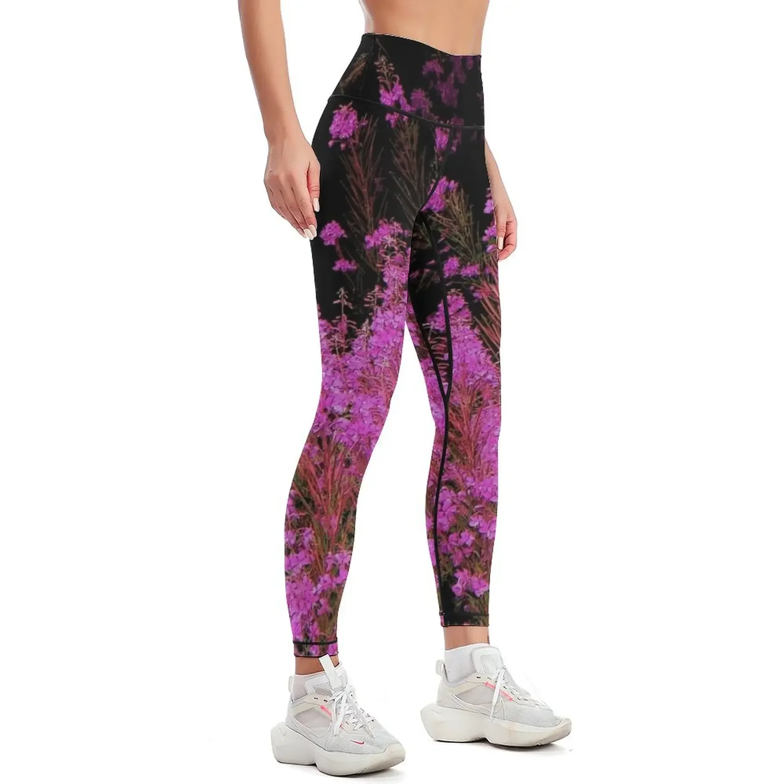 Fireweed Leggings magliette sportive palestra vita alta Donna aderente Leggings da donna