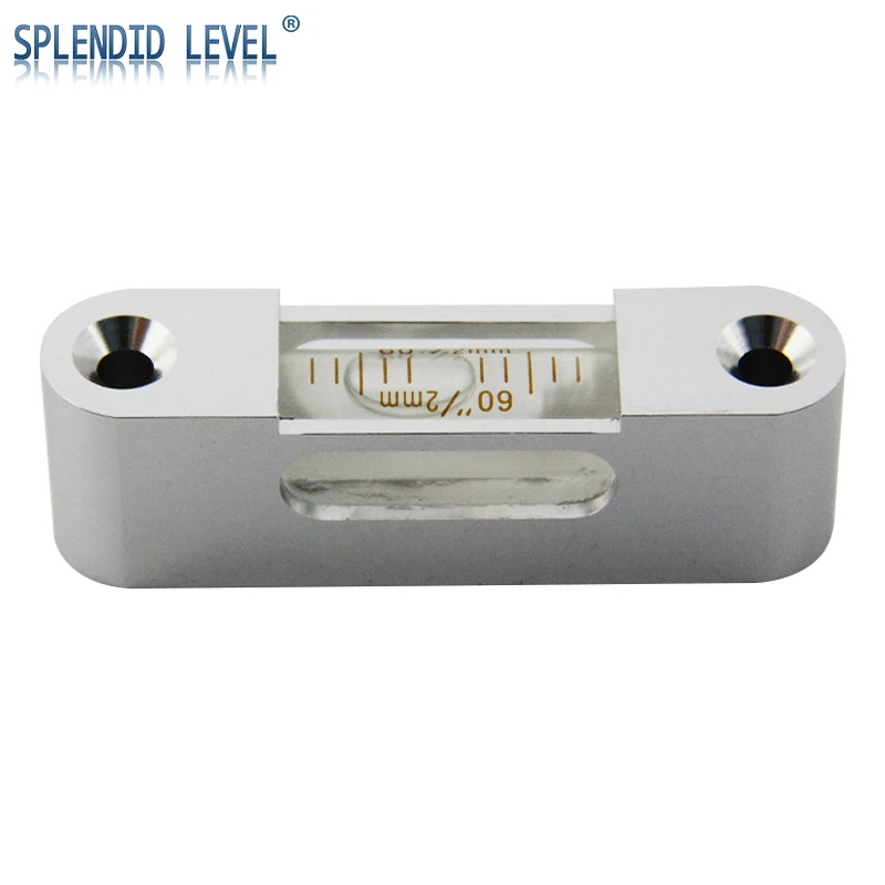 Alumínio Alloy Horizontal Bubble Bar, água Nível Régua, Long Bar, Três Windows observação, Medidor portátil, 6620 Bar