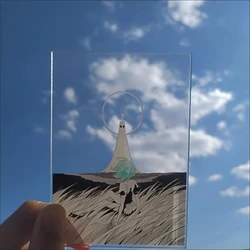 Land of The Lustrous Phos Acrylic Card Houseki No Kuni Anime Goods Transparent Cards Group Photo Card Collection Shooting Prop