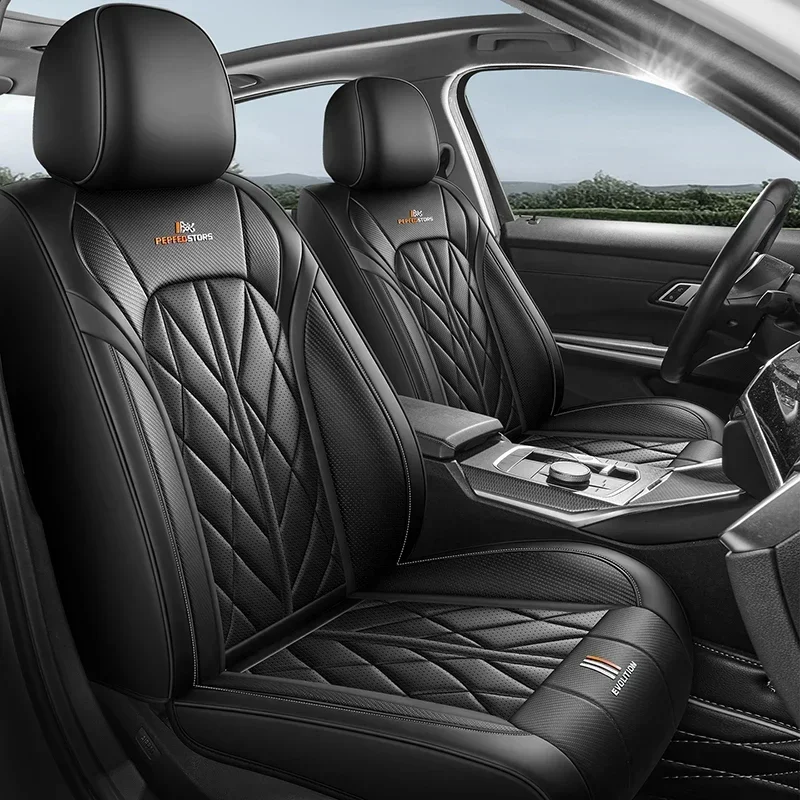 5 Seat PU Car Seat Covers for HONDA Shuttle Crosstour URV Inspire XRV HRV Pilot Element Insight Prelude Car Accessories