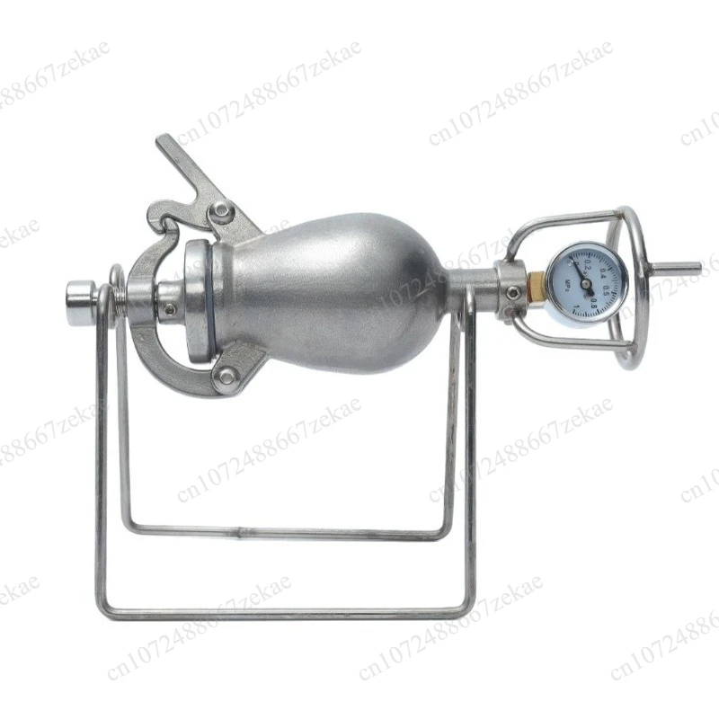 Internet celebrity mini puffing machine, traditional hand-cranked food-grade Baigu popping equipment