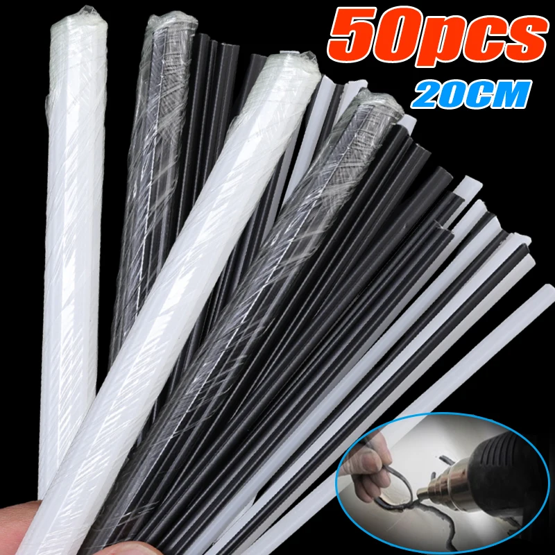 

20CM PP Repairing Sticks Welder Gun Electrodes Sticks Soldering Accessories Car Bumpers Welding Plastic Welding Rods 50/30/10pcs