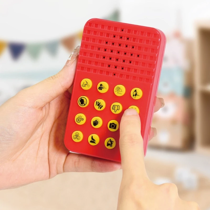 Electric Voice Sound Box Prank Gadget Nosie Maker Gag Toy With 16 Unique Sound Effect For Office Pranks And Family Fun A2UB