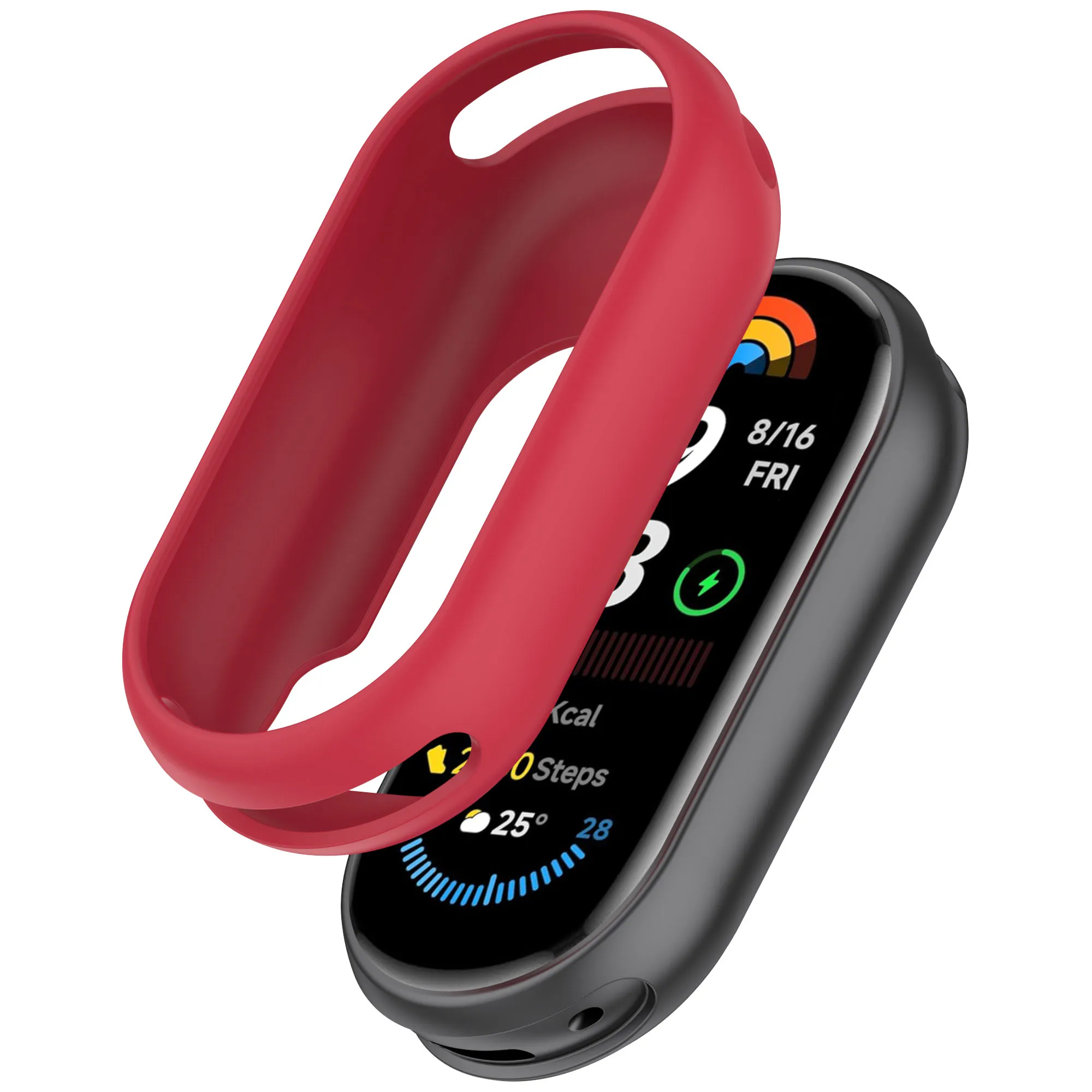 Soft Silicone Case for Xiaomi Mi Band 10/9 NFC Protective ShockProof Bumper Shell for Mi Band 8 NFC Protector Cover Accessories image 4