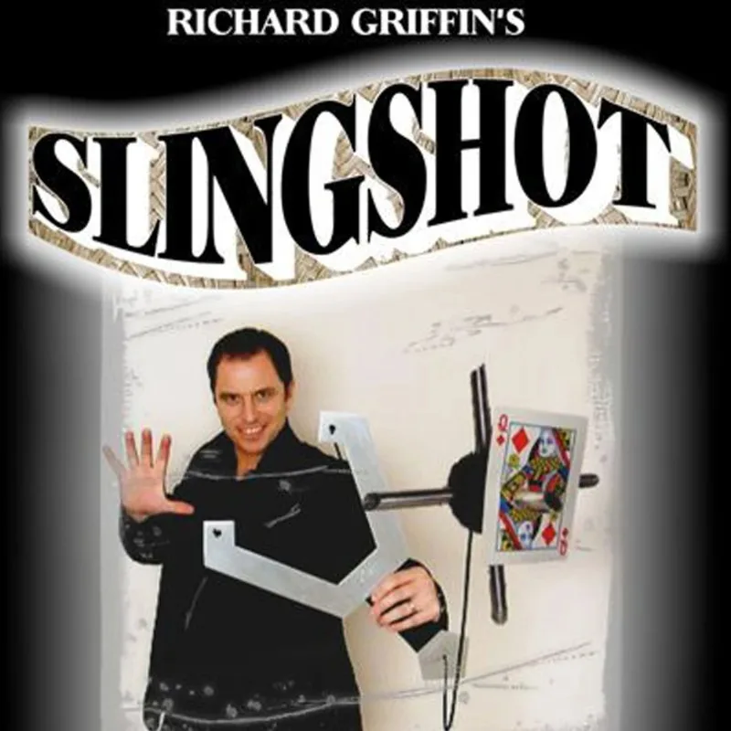 The Slingshot (DVD + Gimmick) Magic Tricks Stage Street Magia Card Appearing Magie Illusion Mentalism Gimmick Props Magicians