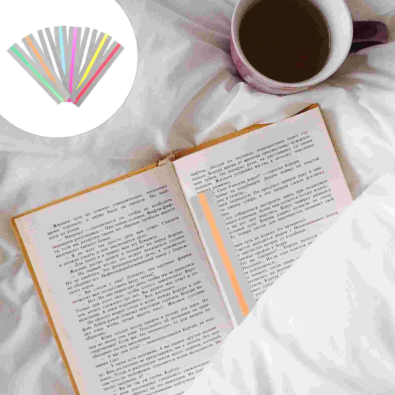 

8 Pcs Reading Guide Bookmark Guided Articles Bookmarks Strip Comics Tracking Rulers The Pet Student