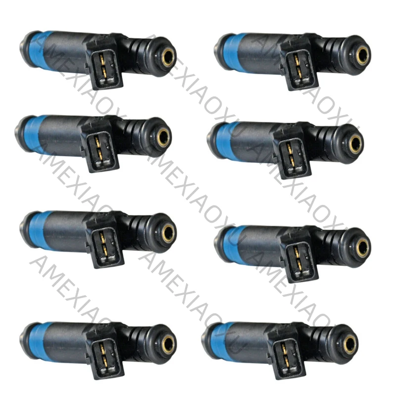 8Pcs FI114991 Fuel Injectors Fit For Siemens Deka 850cc 1000cc High Impedance EV1 109991 110324 FI114992 AMEXIAOXU