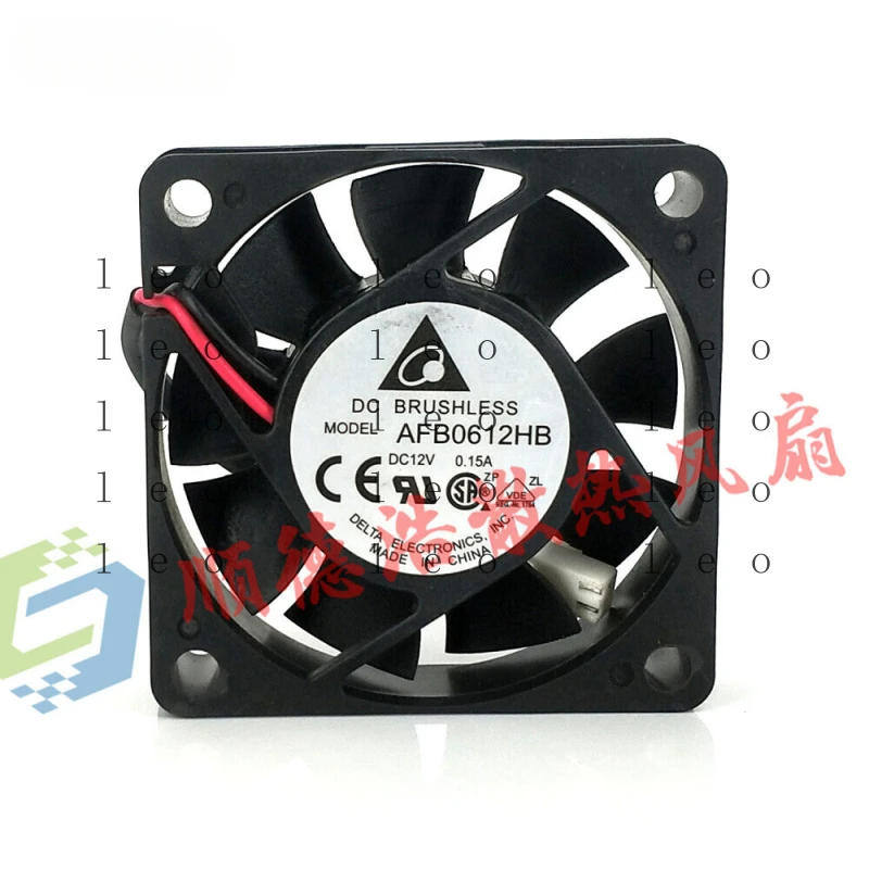 EE  AFB0612HB   6015 12V 0.15A 6CM / cm dual   fan #A6-4
